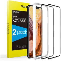 Sparin 2 db 3D üvegfólia iPhone 11 Pro / XS/X -hez Teljes lefedettség (B07G9D2DTM)