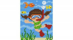 Pixelhobby 801384 Búvár kislány szett (10, 1x12, 7cm) (801384)