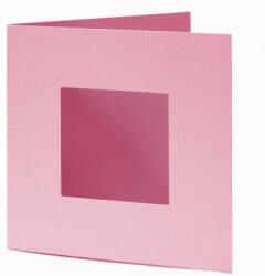  Díszkártya rózsaszín Pixelhobby (20102)