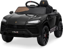 Hollicy Masinuta electrica pentru copil 2-5 ani, Lamborghini Urus 70W 12V 7Ah, culoare Neagra