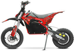 Hollicy Motocicleta electrica Eco Serval PRIME 1200W 12 10 48V 15Ah Lithiu ION, culoare Rosie