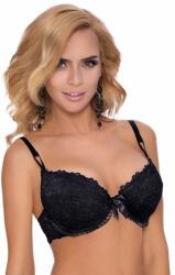 Roza Sutien push-up Carmen negru