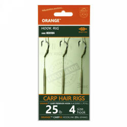 Orange Rig Crap Orange Series 1 No. 8 15Lb Crap Hair Rigs - pro-aquarium