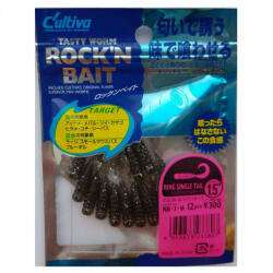 CULTIVA Twister Rock'N Bait Cultiva RB-3 16 G/S Smoke Ring Single Tail