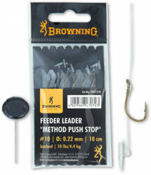 Browning Carlige Legate Browning No. 12 10cm 0.20mm Feeder Leader Method Push Stop