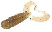 CULTIVA Grub Rock'N Bait Cultiva RB-1 17 Brown Blue Ring Twin Tail