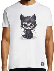 Magnolion Kawaii macskalány v2 férfi póló (4640)