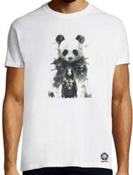 Magnolion Lány és Panda v4 póló