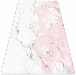 Decormat Mosható futószőnyeg Fehér és rózsaszín márvány 120x180 cm