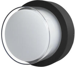 Italux Aplica perete exterior moderna neagra rotunda Rost 3000k S (OWL-3062-S-3K)