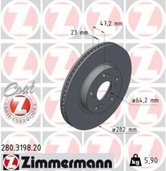 ZIMMERMANN Disc frana ZIMMERMANN COAT Z 280.3198. 20 (280.3198.20)