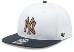 47 Brand Șapcă 47 Brand MLB New York Yankees Corkscrew 47 CAPTAIN B-CORKS17WBP-WH Alb