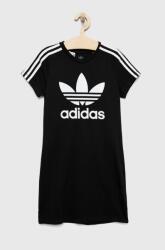adidas Originals gyerek ruha fekete, mini, egyenes - fekete 164 - answear - 11 390 Ft