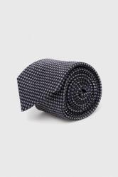 Boss selyen nyakkendő fekete - fekete Univerzális méret - answear - 17 990 Ft