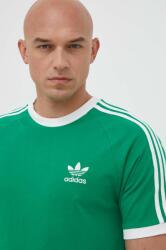 adidas Originals pamut póló zöld, nyomott mintás, IM0410 - zöld L