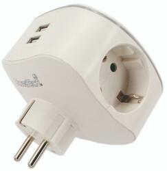 UltraTech 3 Plug + 2 USB (UT-AD136)