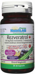 NutriLAB Rezveratrol+ kapszula 30 db