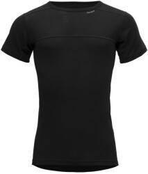 Devold Lauparen Merino 190 T-Shirt Man férfi funkcionális póló XL / fekete