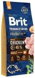 Brit Premium By Nature Adult M cu pui 15kg + LAB V 500ml - 5% off ! ! !