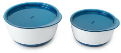 OXO Set 2 Boluri Alimentare cu Capac Navy 200 & 360 ml (61133300) - roua Set pentru masa bebelusi