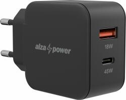 AlzaPower A145 Fast Charge - 45W, fekete (APW-CCA145B)