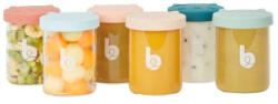 Babymoov - Set 6 boluri din sticla ISY 250 ml (BB-A004314) Set pentru masa bebelusi