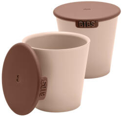 BIBS - Set 2 pahare pentru bebe, Blush (BB-4310244)