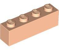 LEGO® 3010c90 - LEGO világos nugát kocka 1 x 4 méretű (3010c90)