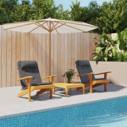 vidaXL Perne scaun Adirondack, 2 buc, antracit, țesătură Oxford (361830)