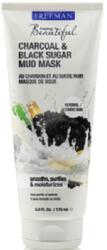 FREEMAN Mască purifiantă și hidratantă cu zahăr negru, cărbune și nămol, 175ml, Freeman