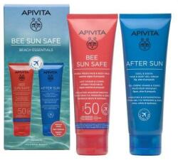 Pachet Bee Sun Safe Lapte corp SPF50 & Gel-crema after sun, Apivita