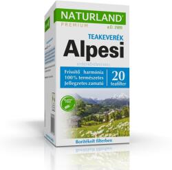 Naturland Alpesi teakeverék - 20 filter - egeszsegpatika