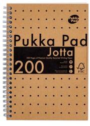 Pukka Pad Spirálfüzet, A5, vonalas, 100 lap, PUKKA PAD "Jotta Kraft (PUP9567) - webpapir
