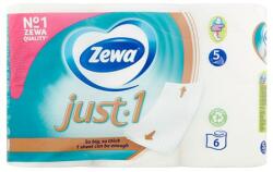Zewa Toalettpapír, 5 rétegű, kistekercses, 6 tekercs, ZEWA "Just1 (KHHZ40) - webpapir