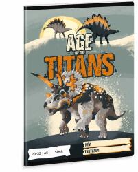 Ars Una A5-ös sima füzet - Age of Titans