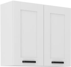 TEMPO KONDELA Dulap superior, alb, LULA 80 G-72 2 F