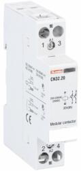 Contactor modular, unul sau doi poli, 32A C1, 220. . . 230VAC (2NO) (CN3220220)