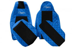  Méretpontos Scania bőr üléshuzat R/S/G/P/L 2017-től Premium vezetőülés KÉK