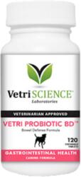VetriScience Probiotic BD, bélvédelem és emésztés támogatása, 120 db
