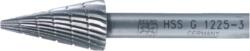 Pferd 440300 G1225 HSS turbómaró, fogazás 3 G hegyes kúp alak