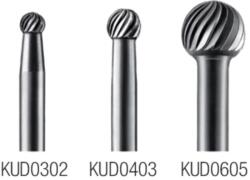 Pretec 444810 KUD0605 Keményfém turbómaró, Gömb alakú standard fogazás Z=3