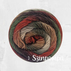  Nako Angorella - Zöld-narancs-barna árnyalat