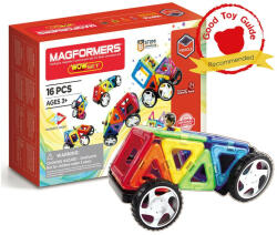 Clics Toys Set magnetic de construit - Magformers Wow 16 piese