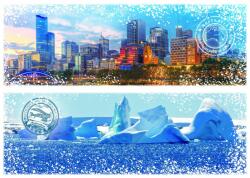 Grafika - Puzzle Calatorind în jurul lumii - Australia, Antarctica - 1 000 piese Puzzle