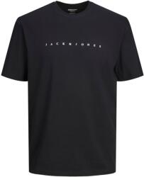 Jack & Jones Plus Póló 'Star' fekete, Méret 4XL