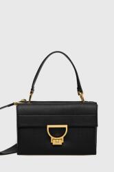 Coccinelle bőr táska fekete - fekete Univerzális méret - answear - 165 990 Ft