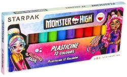 Starpak Monster High színes gyurma - 12 szín