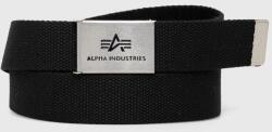 Alpha Industries öv fekete - fekete Univerzális méret - answear - 8 590 Ft