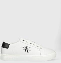 Calvin Klein Jeans bőr sportcipő Classic Cupsole Laceup Low fehér - fehér Férfi 41