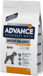 Affinity 3kg Advance Veterinary Diets Weight Balance Medium/Maxi szárazkutyatáp
